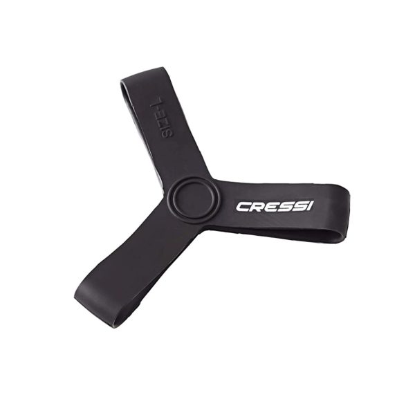 Black Rubber Cressi Fin Grips