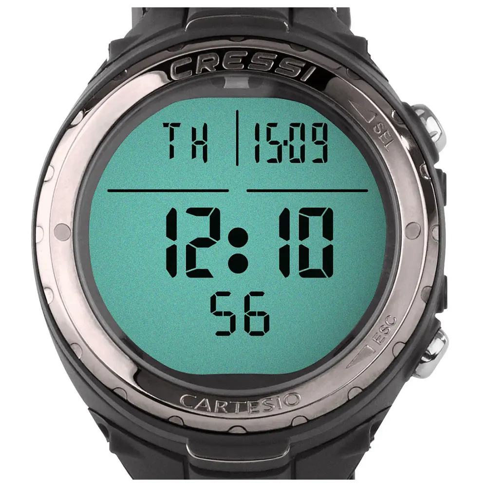 Cressi Dive Computer Cartesio Black Silver