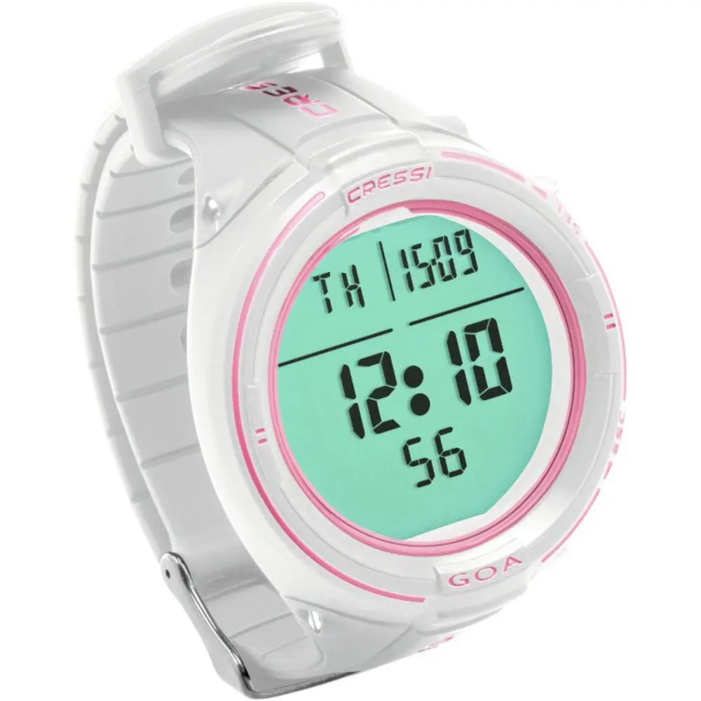 Cressi Dive Computer GOA white pink