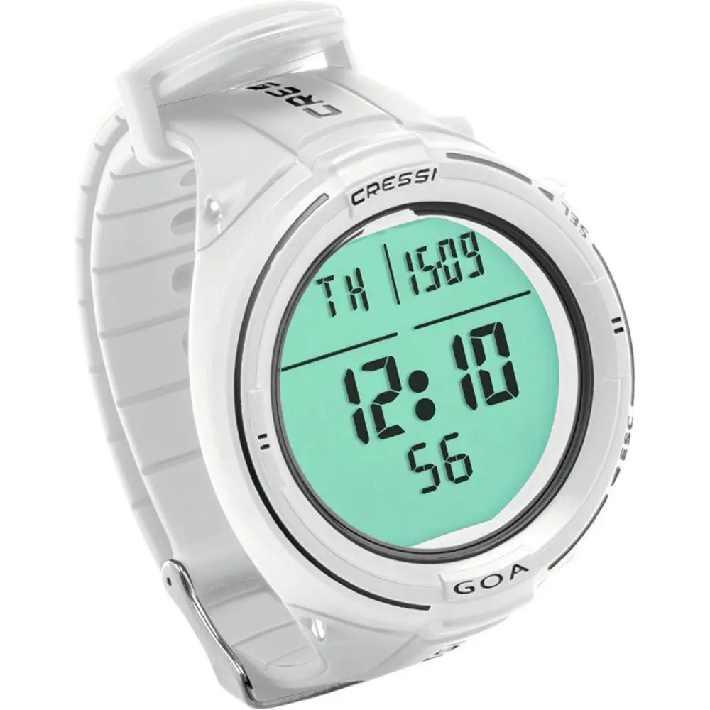 Cressi Dive Computer GOA white black