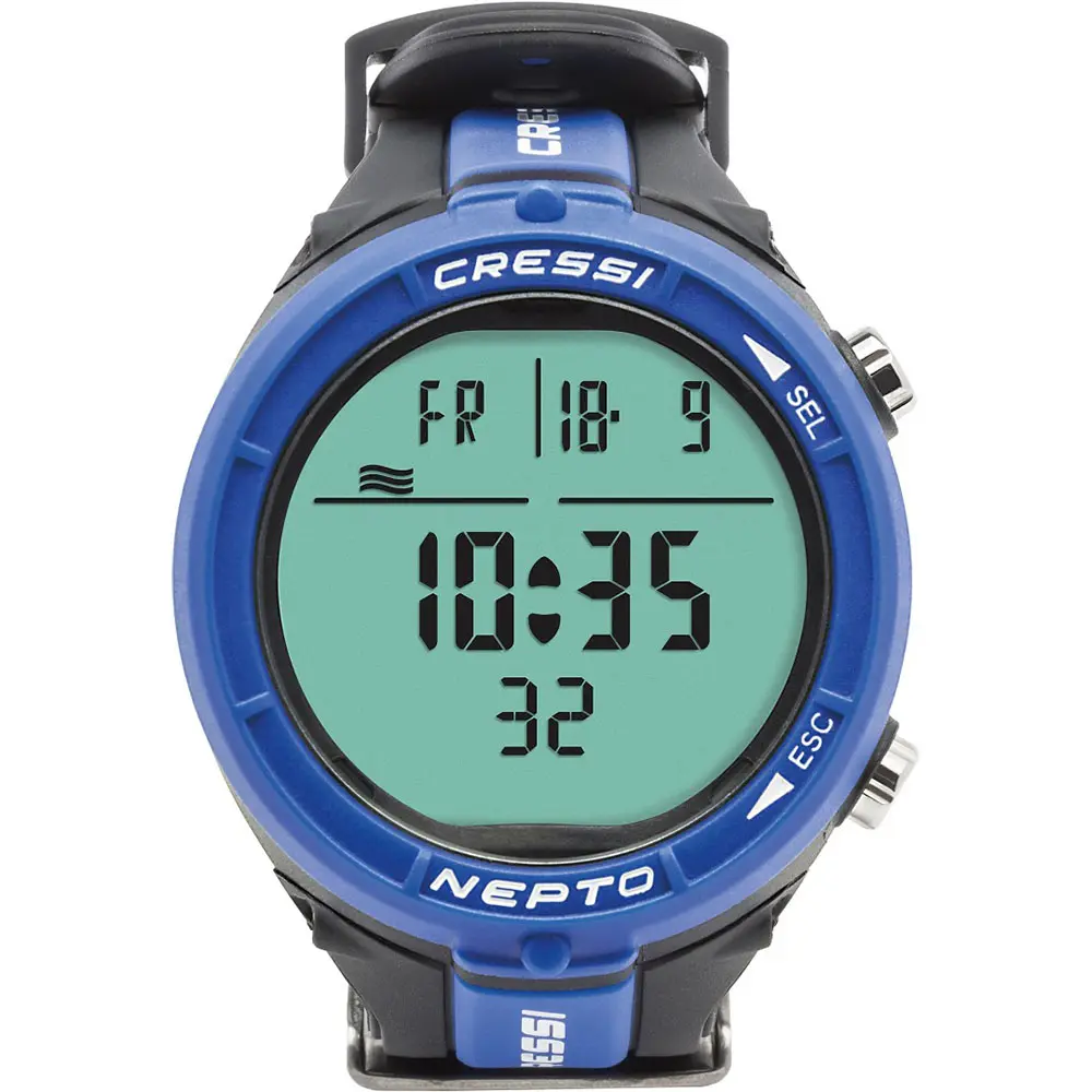 Cressi Dive Computer Nepto blue