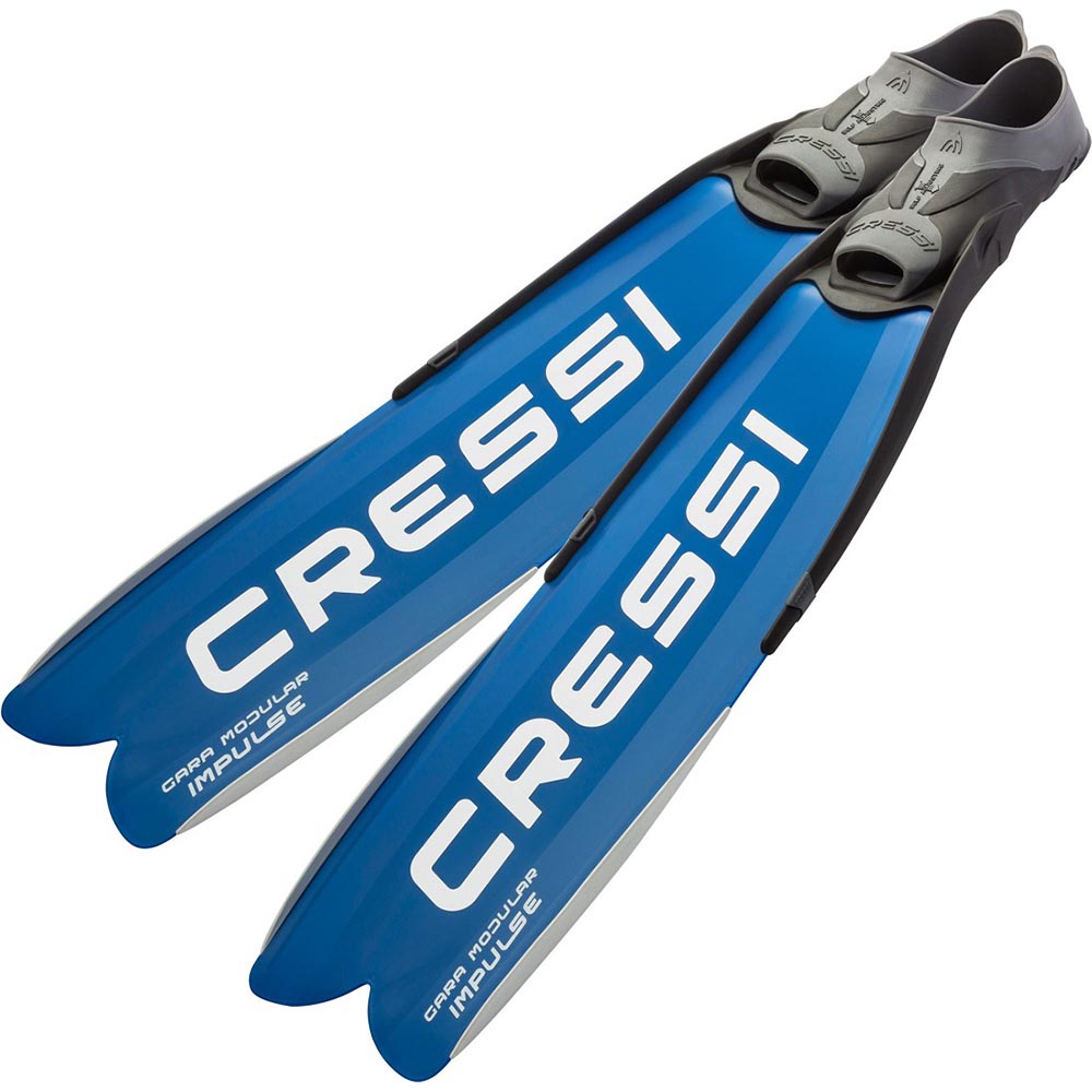 Cressi Fins Gara Modular Impulse Blue Metal