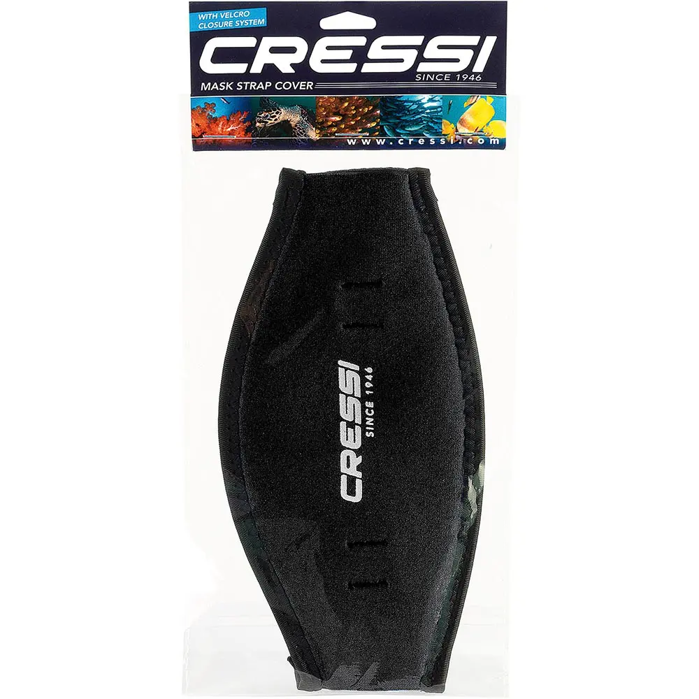 Cressi Mask Strap Cover Black