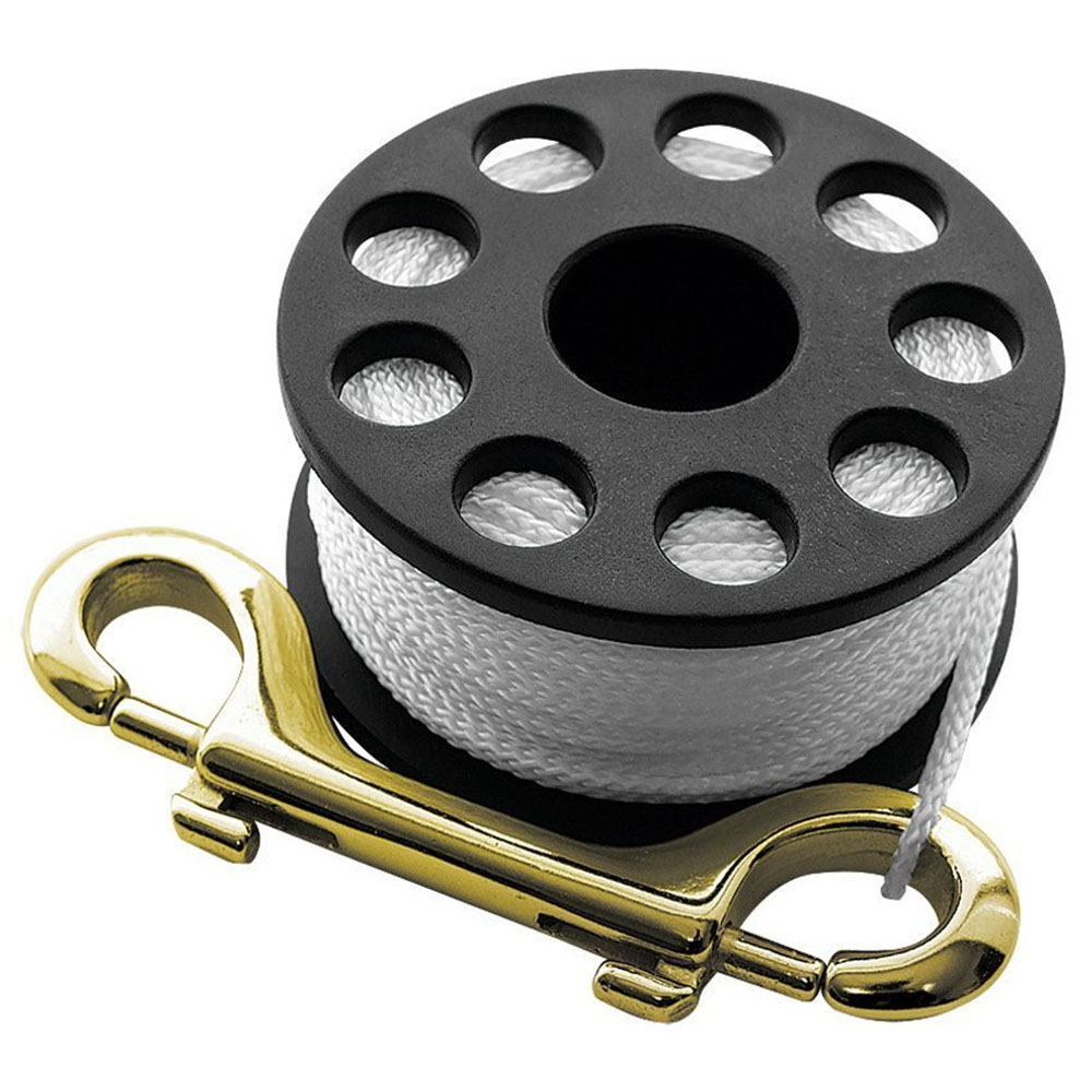 Reel with Double End Bolt Snap