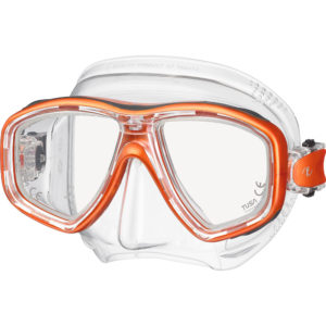 Tusa Mask Freedom Ceos clear orange