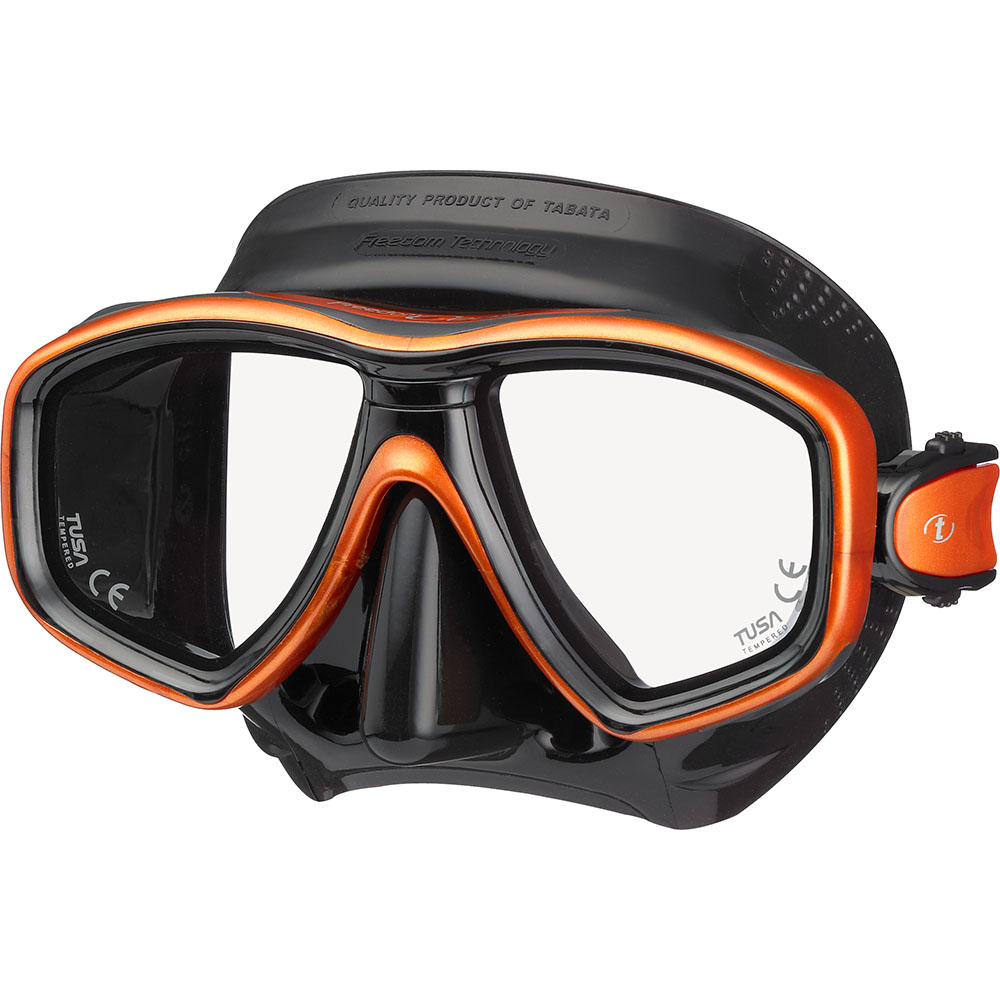 Tusa Mask Freedom Ceos black orange