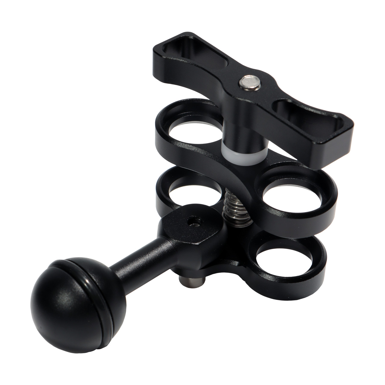 HYPERION 2 Hole Ball Clamp with Extra Ball Mount