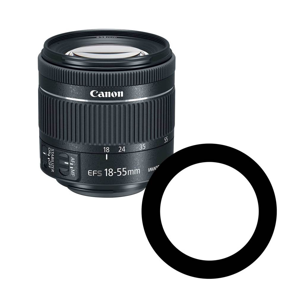 Ikelite 0923.11 Anti-Reflection Ring Canon 18-55mm