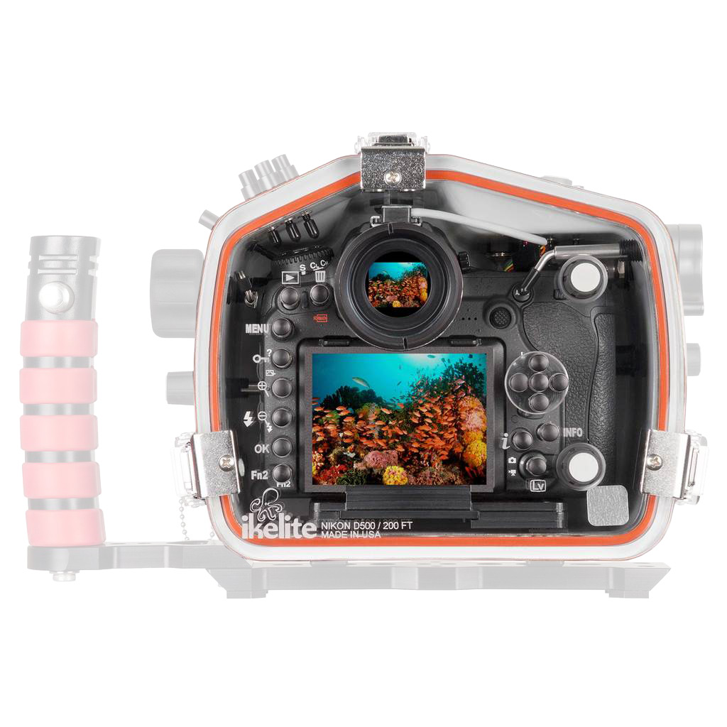 Ikelite 73005BK Nikon D500 Back 50FT/15M