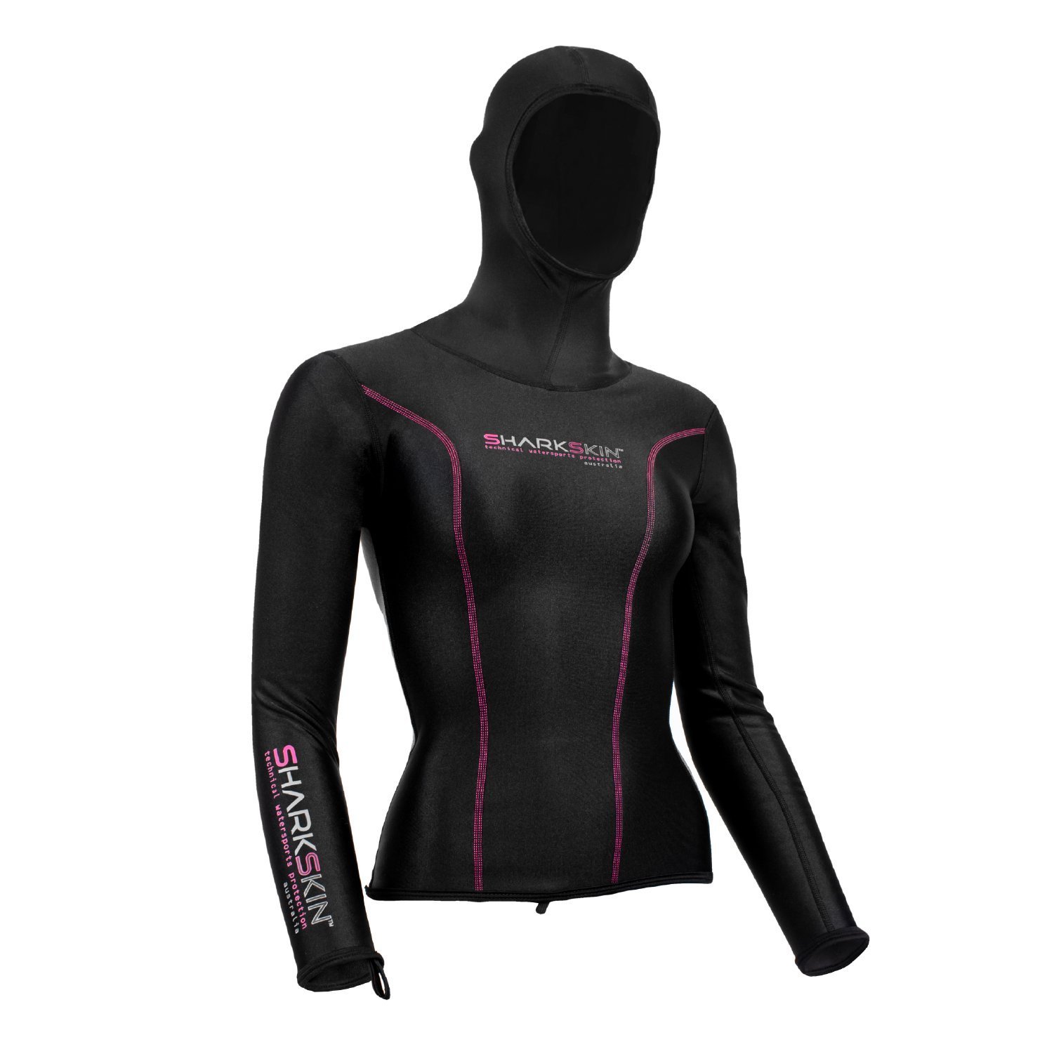 Sharkskin Chillproof Long Sleeve with Hood - Womens