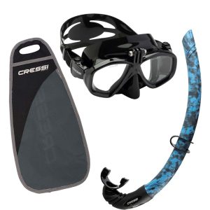 Cressi Mask and Snorkel Set - Action + Free whole set with bag