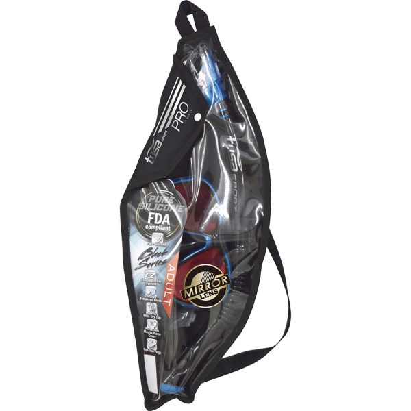 Tusa Mask and Snorkel Set Powerview Pro