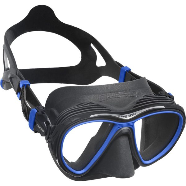 Cressi Mask Quantum black blue