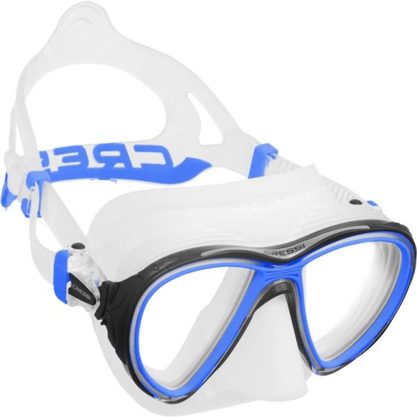 Cressi Mask Quantum clear blue