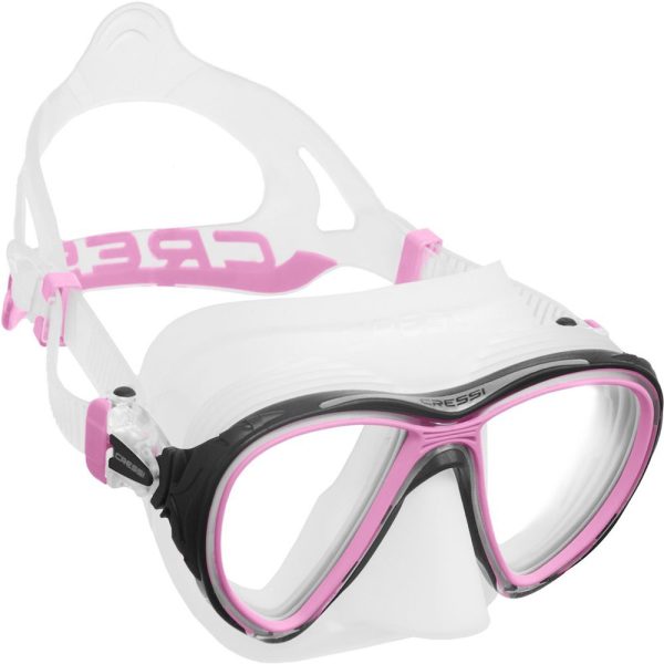 Cressi Mask Quantum clear pink