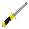 Cressi Knife Abalone Tool stainless steel with yellow handle