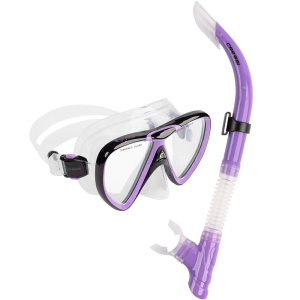 Cressi Mask and Snorkel Set - Ikarus + X-Hale