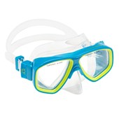 Cressi Kids Rock Mask Snorkel Fin Set Lime Blue Mask only