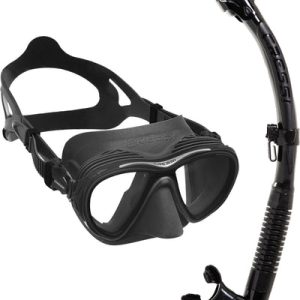 Cressi Mask and Snorkel Set Quantum + Itaca Ultra Dry