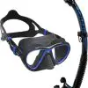 Cressi Mask and Snorkel Set Quantum + Itaca Ultra Dry