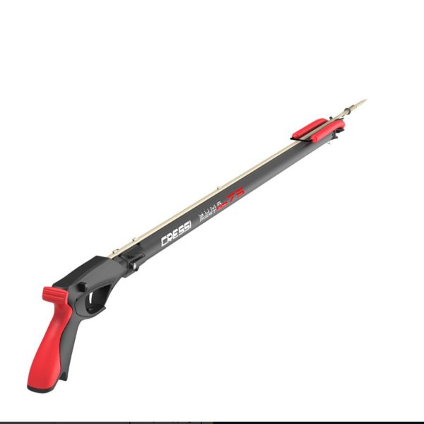 Cressi Speargun YUma fast, black and red speargun