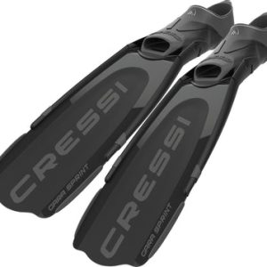 Cressi Fins Gara Sprint Impulse Black -two fins