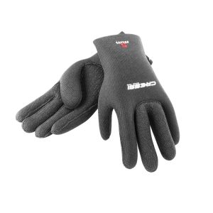 Cressi High stretch diving gloves 5mm in black, two gloves