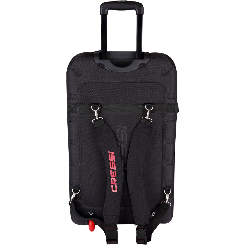 Cressi Whle Scuba Bag back, two straps and red writing