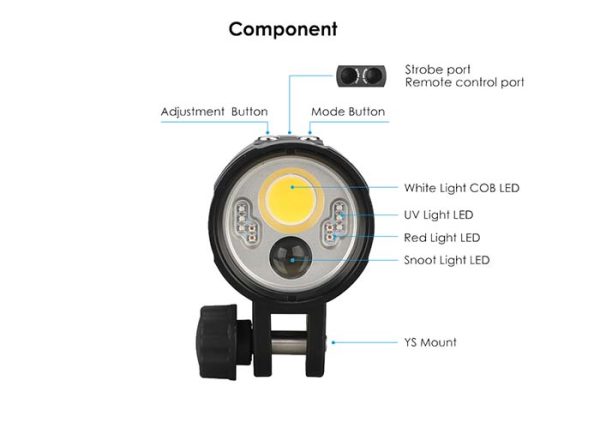 X-Adventurer M4500-WSRUA Smart Focus / Video Light